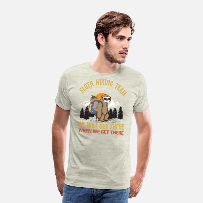 Sloth hiking team T-shirt