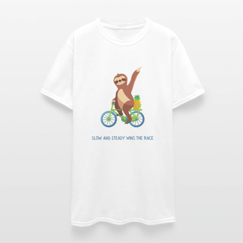 Slow & Steady Wins the Race - Sloth on a bicycle