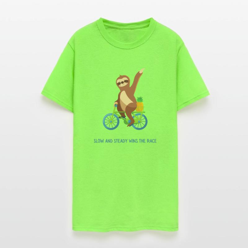 Slow & Steady Wins the Race - Sloth on a bicycle
