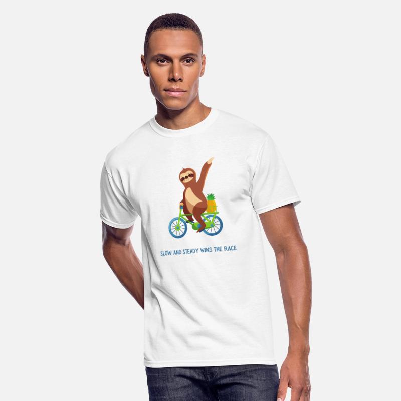 Slow & Steady Wins the Race - Sloth on a bicycle
