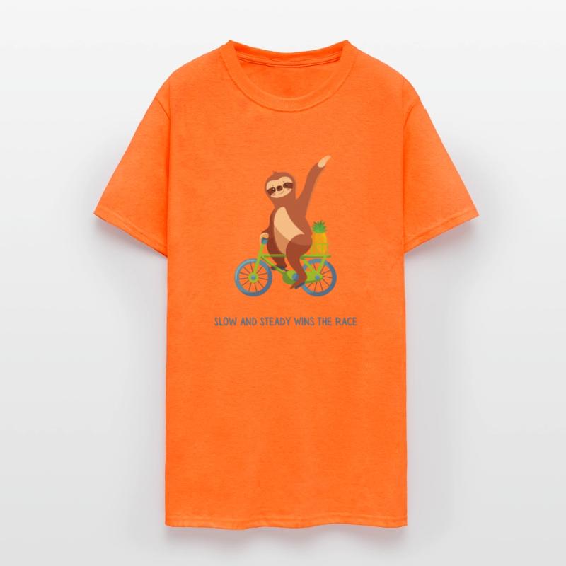 Slow & Steady Wins the Race - Sloth on a bicycle