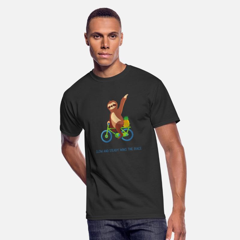 Slow & Steady Wins the Race - Sloth on a bicycle