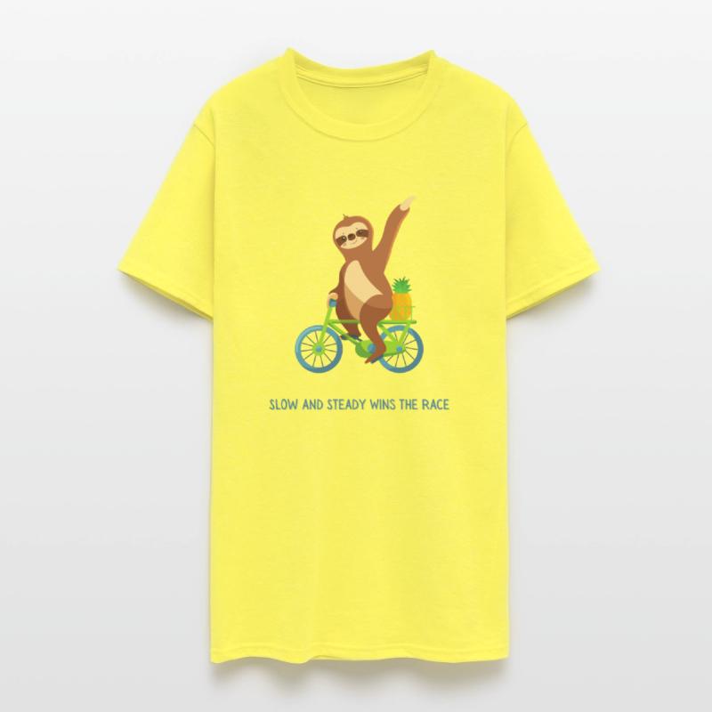 Slow & Steady Wins the Race - Sloth on a bicycle