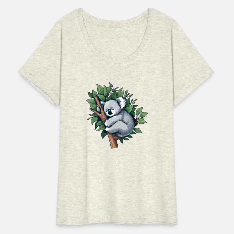 Slumbering Koala: Peaceful Tree Hugger