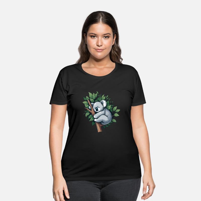 Slumbering Koala: Peaceful Tree Hugger