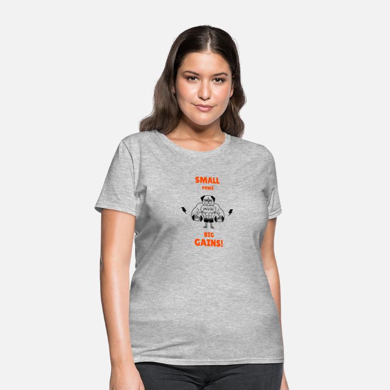 Small Paws Big Gains! Workout Dog Gym Shirt