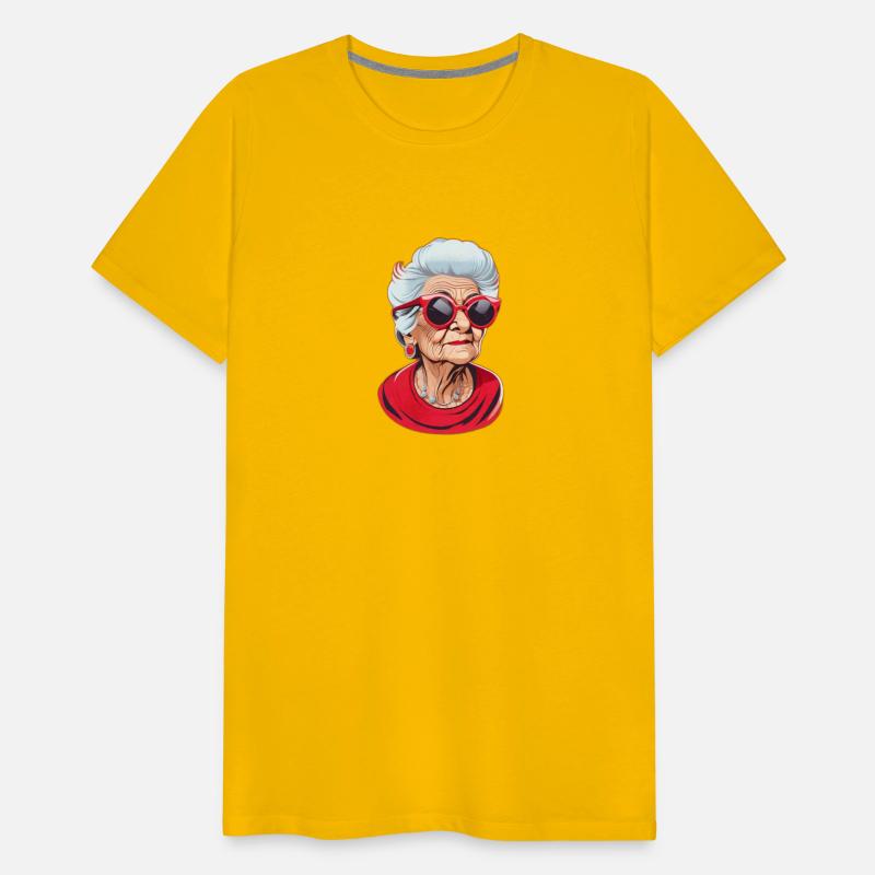 Smiling Groovy Granny