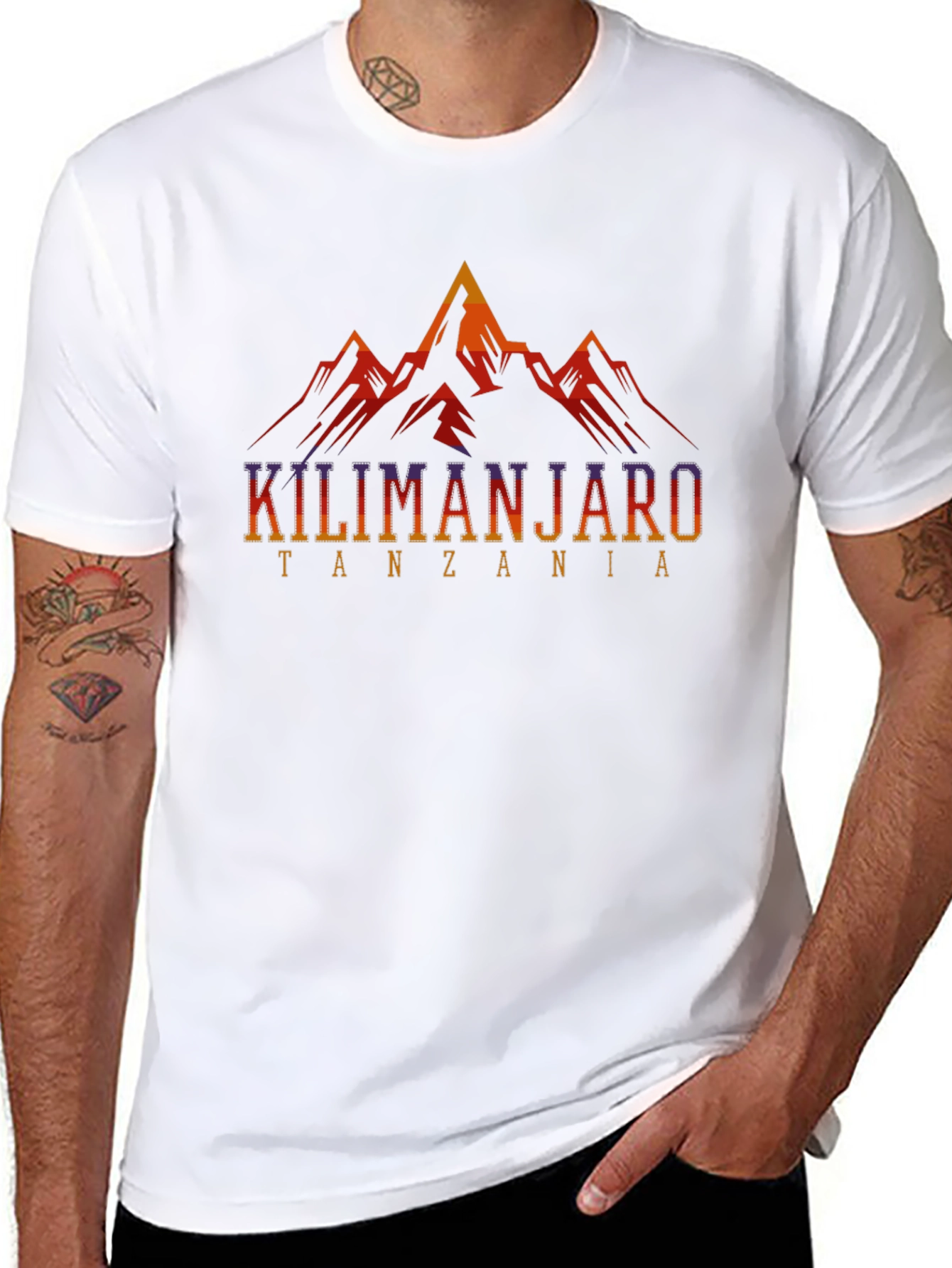 Kilimanjaro Tanzania Graphic T-Shirt