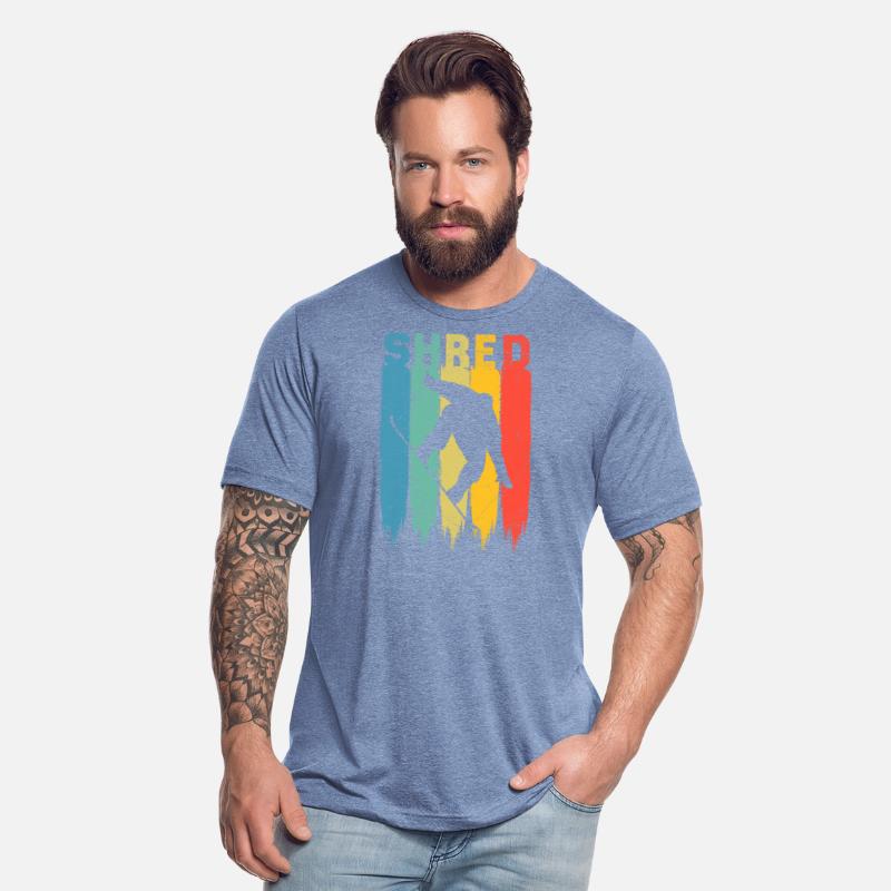 Snowboard Freestyle Shirt SHRED Snow Slopes