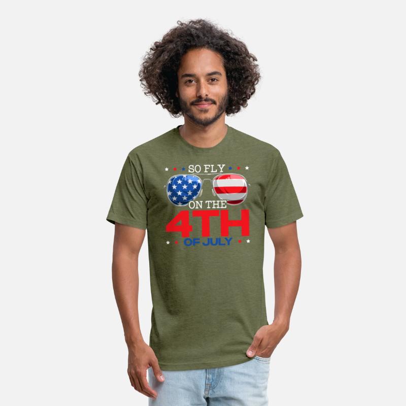So Fly On The 4th July America USA Flag Patriotic