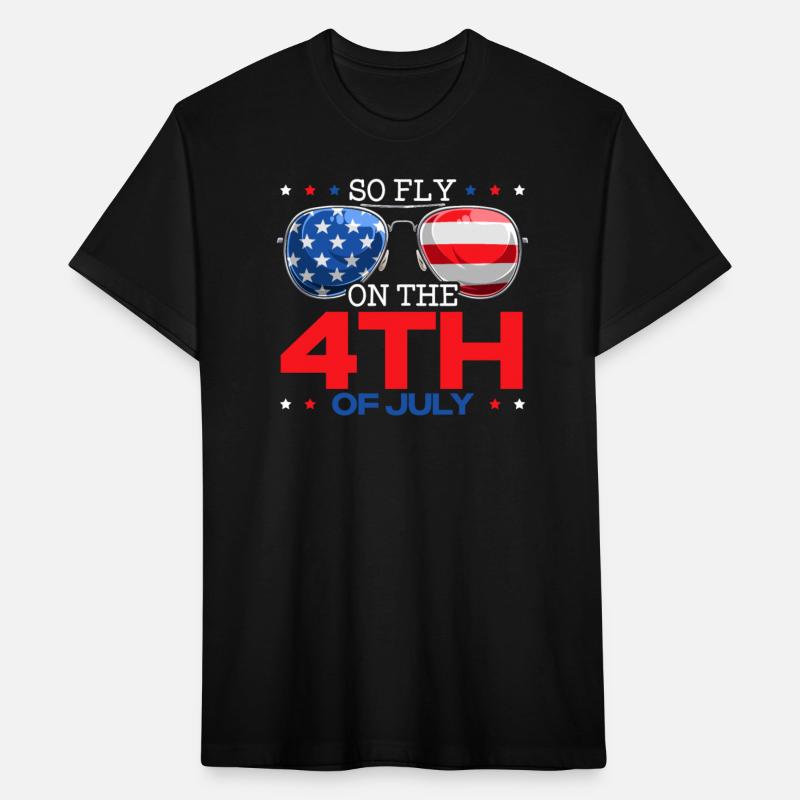 So Fly On The 4th July America USA Flag Patriotic
