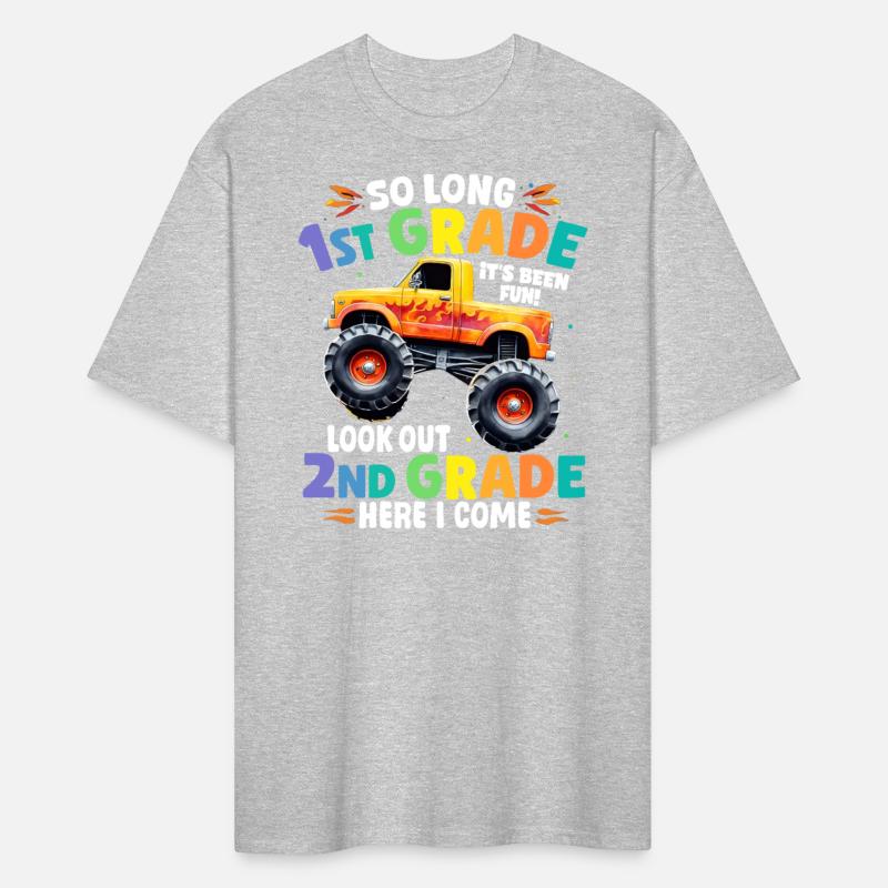 So Long 1st Grade Graduation Monster Truck
