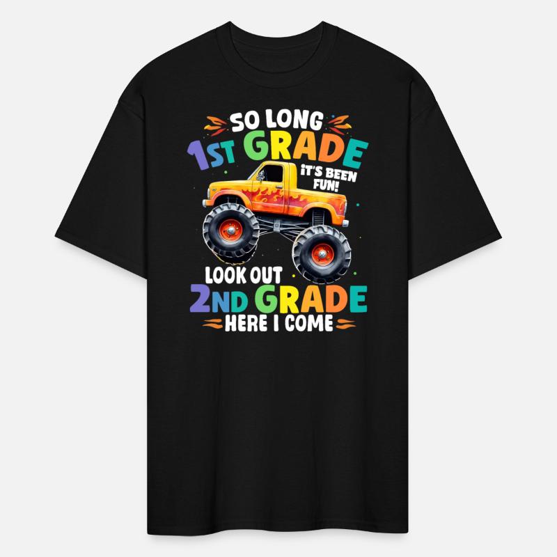 So Long 1st Grade Graduation Monster Truck