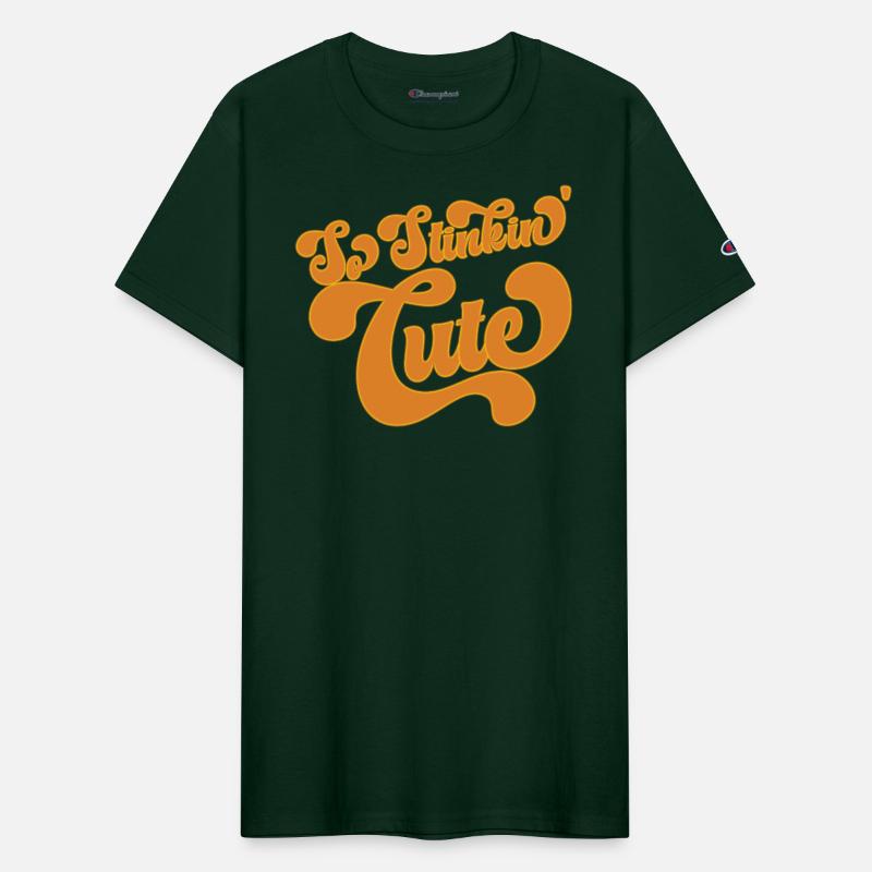 So Stinkin' Cute - A Fun Retro Graphic