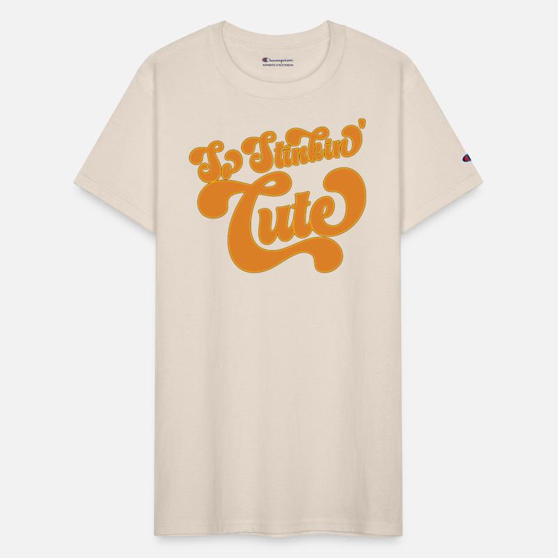 So Stinkin' Cute - A Fun Retro Graphic