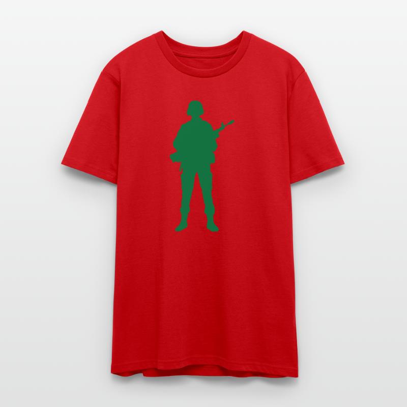 Soldier USA Army and Gun