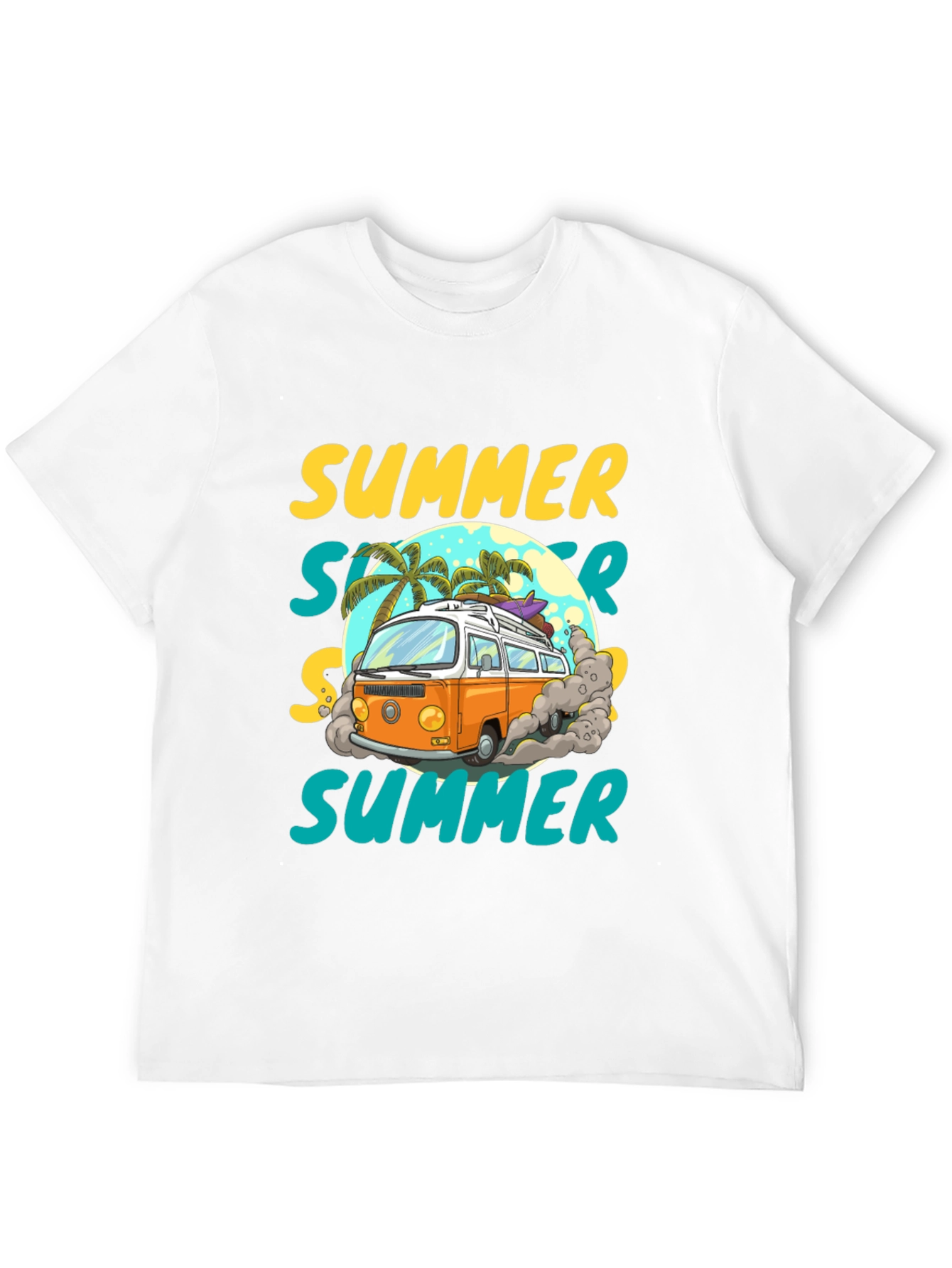 Summer Van T-Shirt - Beach Vibes