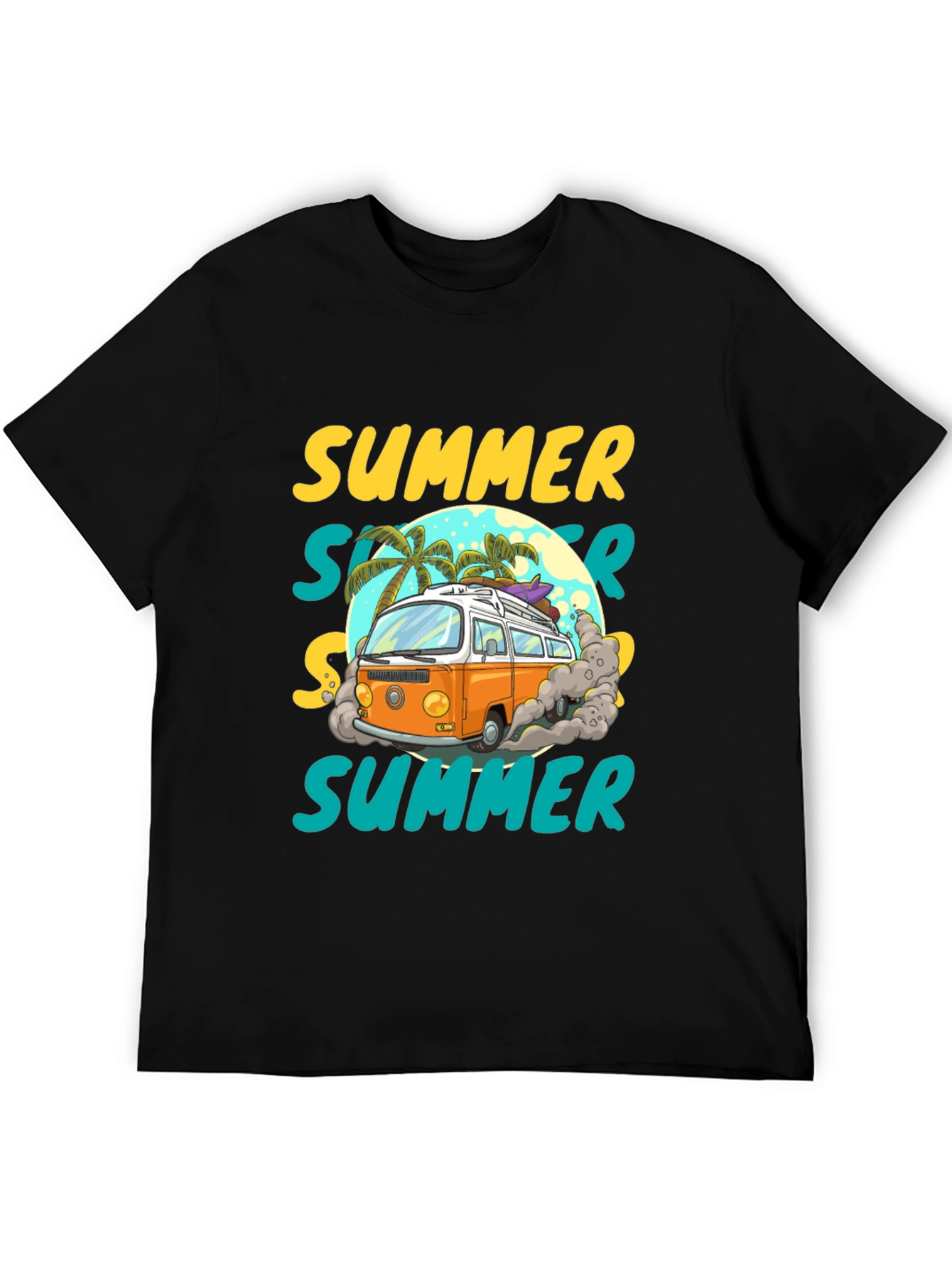 Summer Van T-Shirt - Beach Vibes