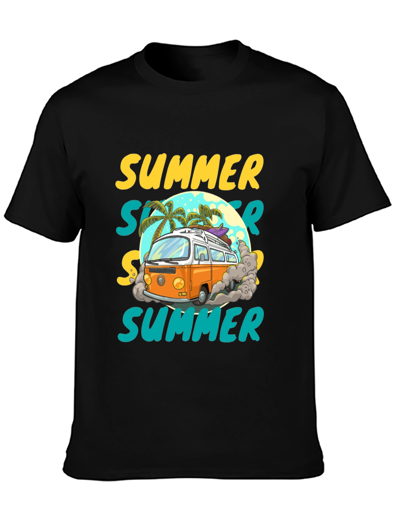 Summer Van T-Shirt - Beach Vibes