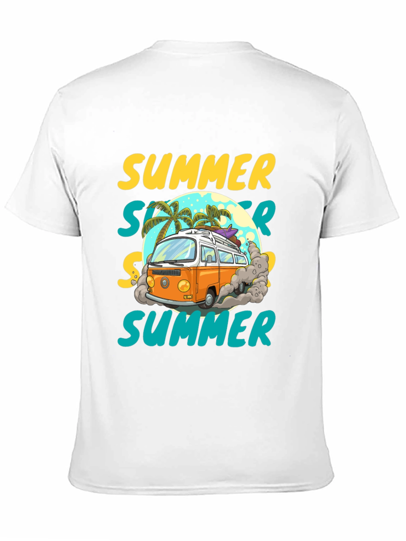 Summer Van T-Shirt - Beach Vibes