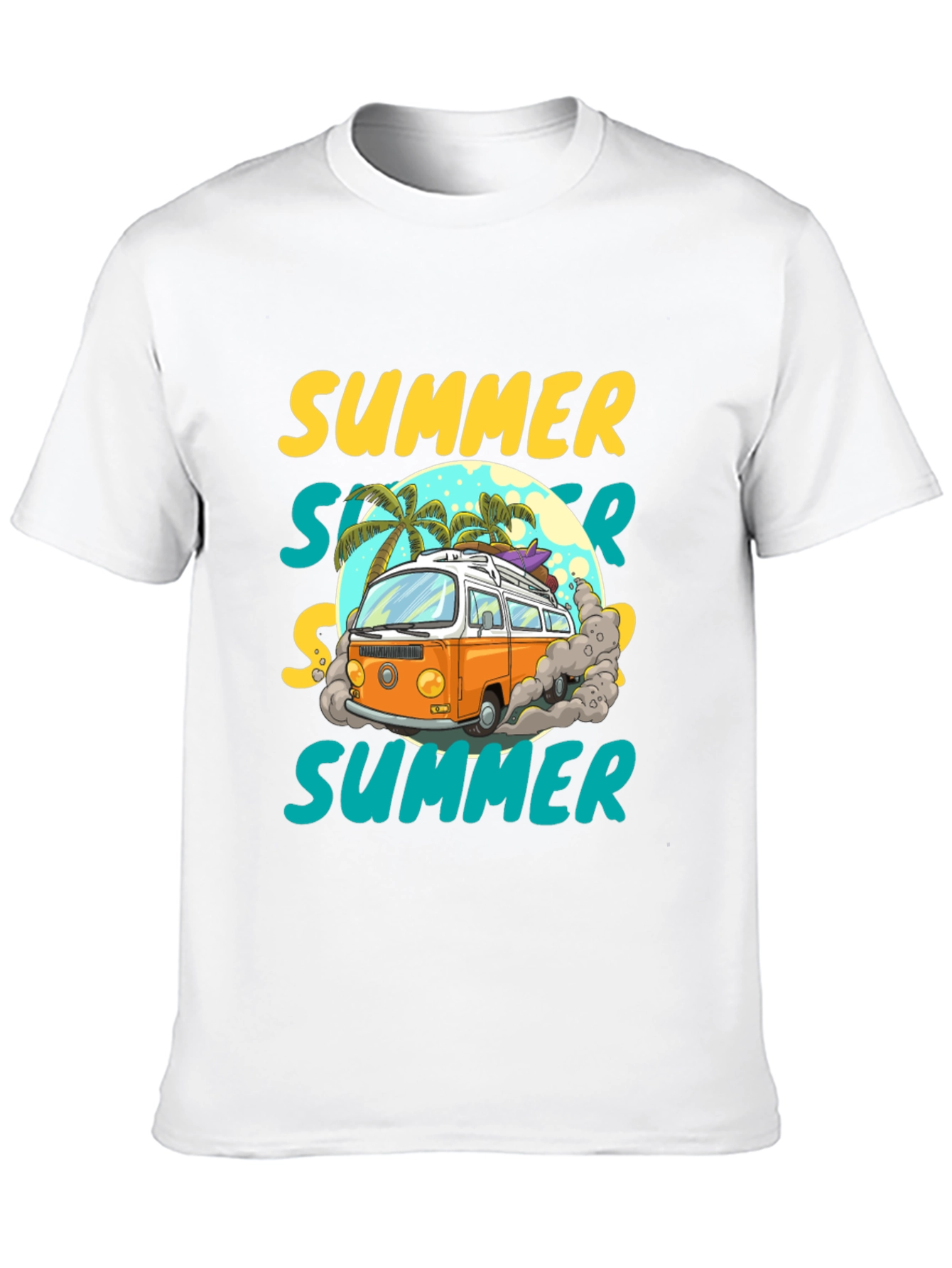 Summer Van T-Shirt - Beach Vibes