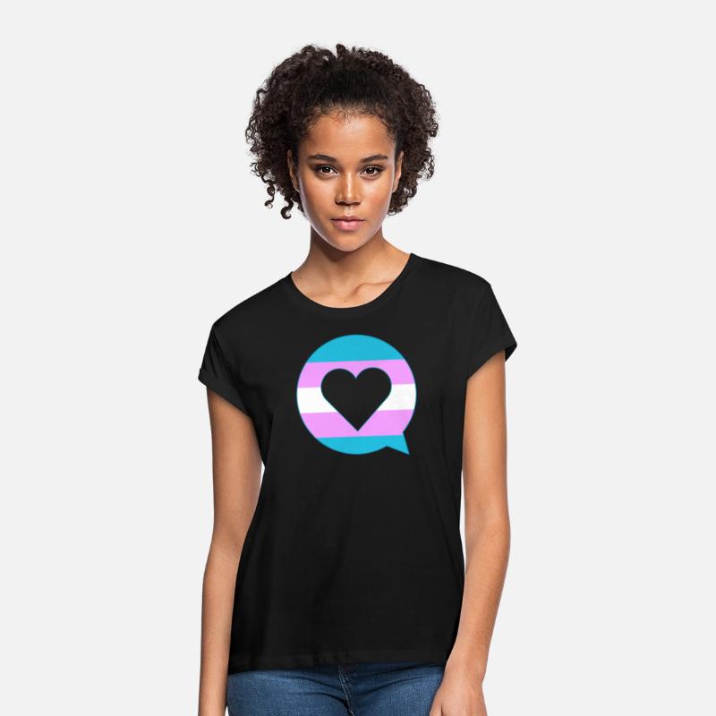 speech bubble - transgender LGBTIQ Queer gay pride