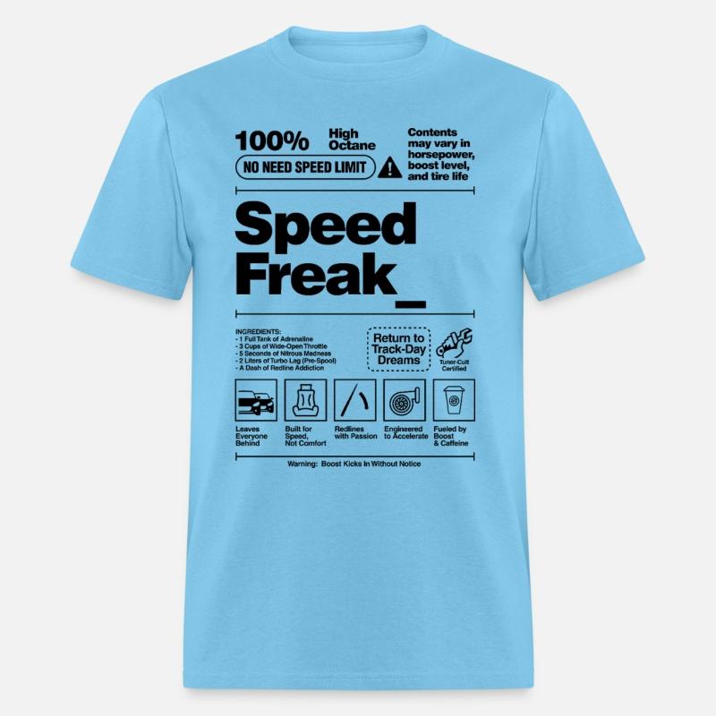 Speed Freak - Ingredients Graphic