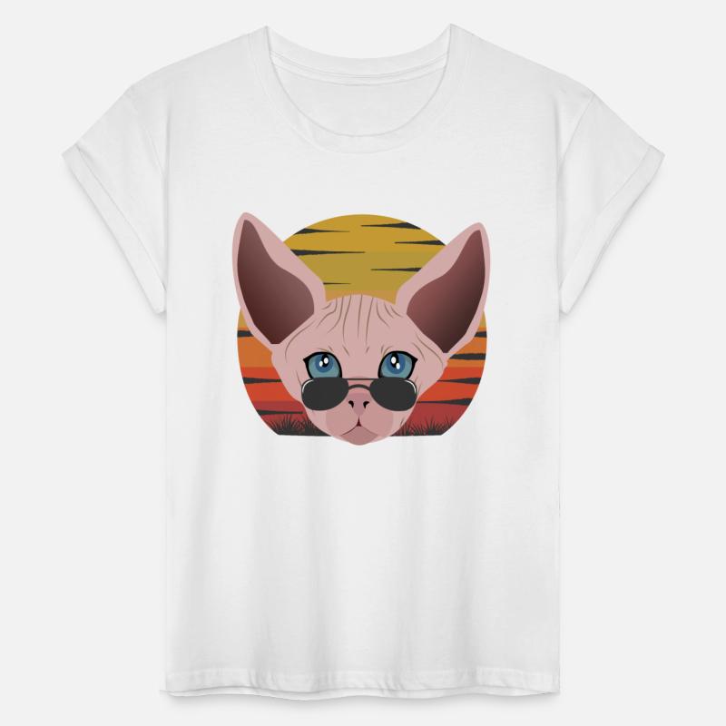 sphinx cat sunset
