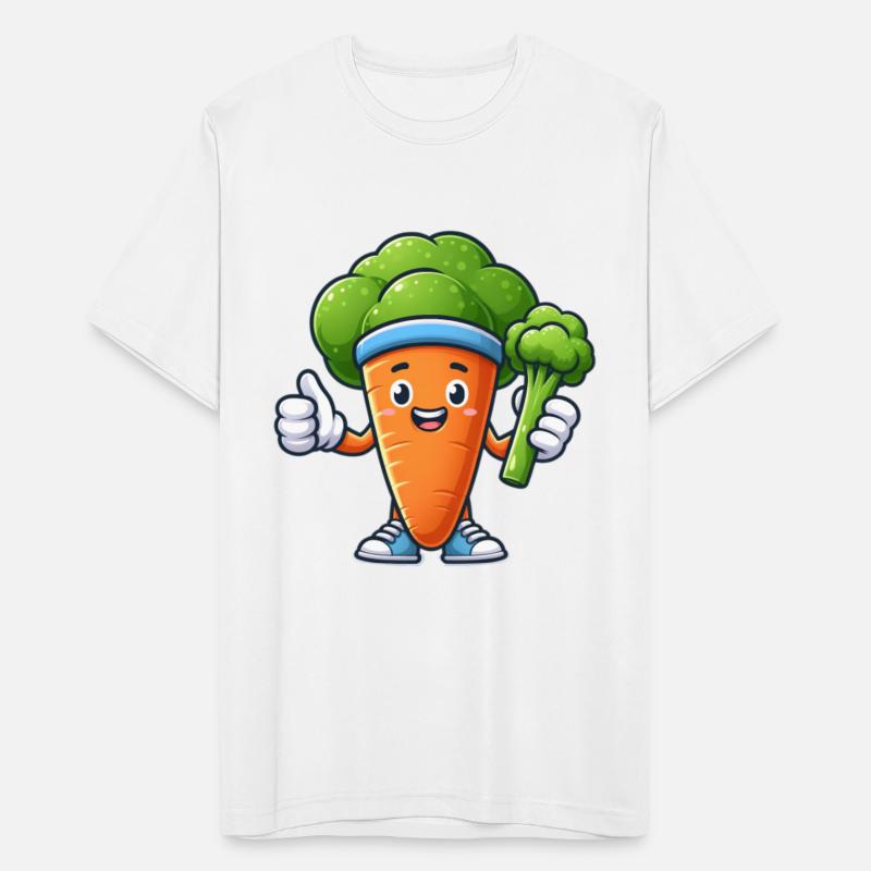 Sporty Carrot Thumbs Up for a Carrot Fan Fitness