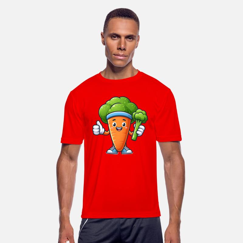 Sporty Carrot Thumbs Up for a Carrot Fan Fitness