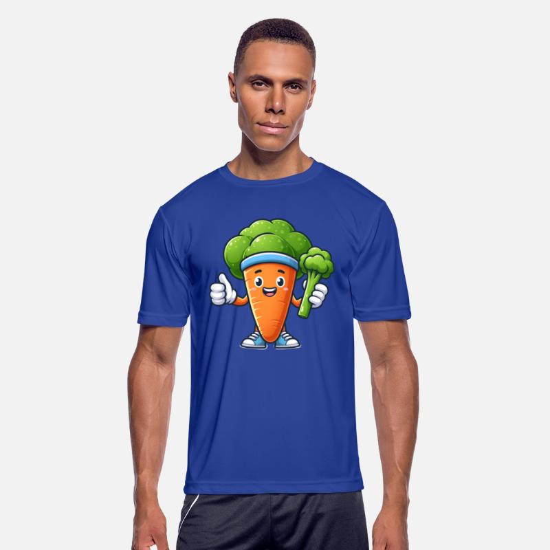 Sporty Carrot Thumbs Up for a Carrot Fan Fitness