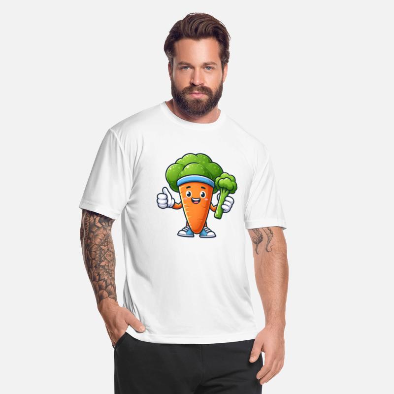 Sporty Carrot Thumbs Up for a Carrot Fan Fitness