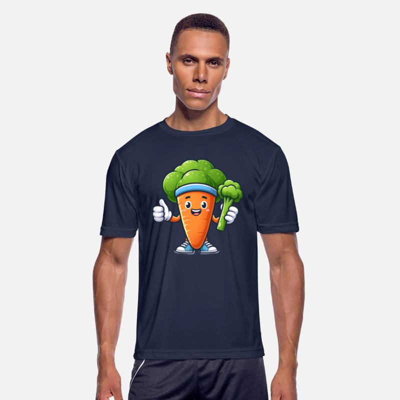 Sporty Carrot Thumbs Up for a Carrot Fan Fitness