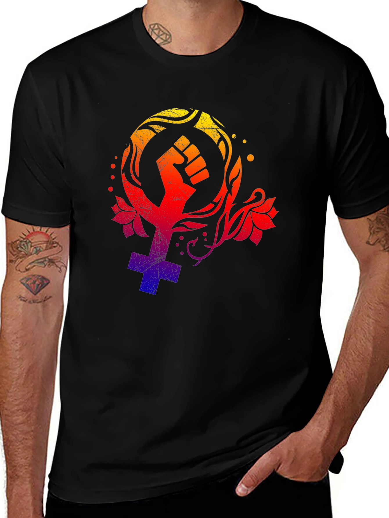 Empowered Fist Feminist T-Shirt