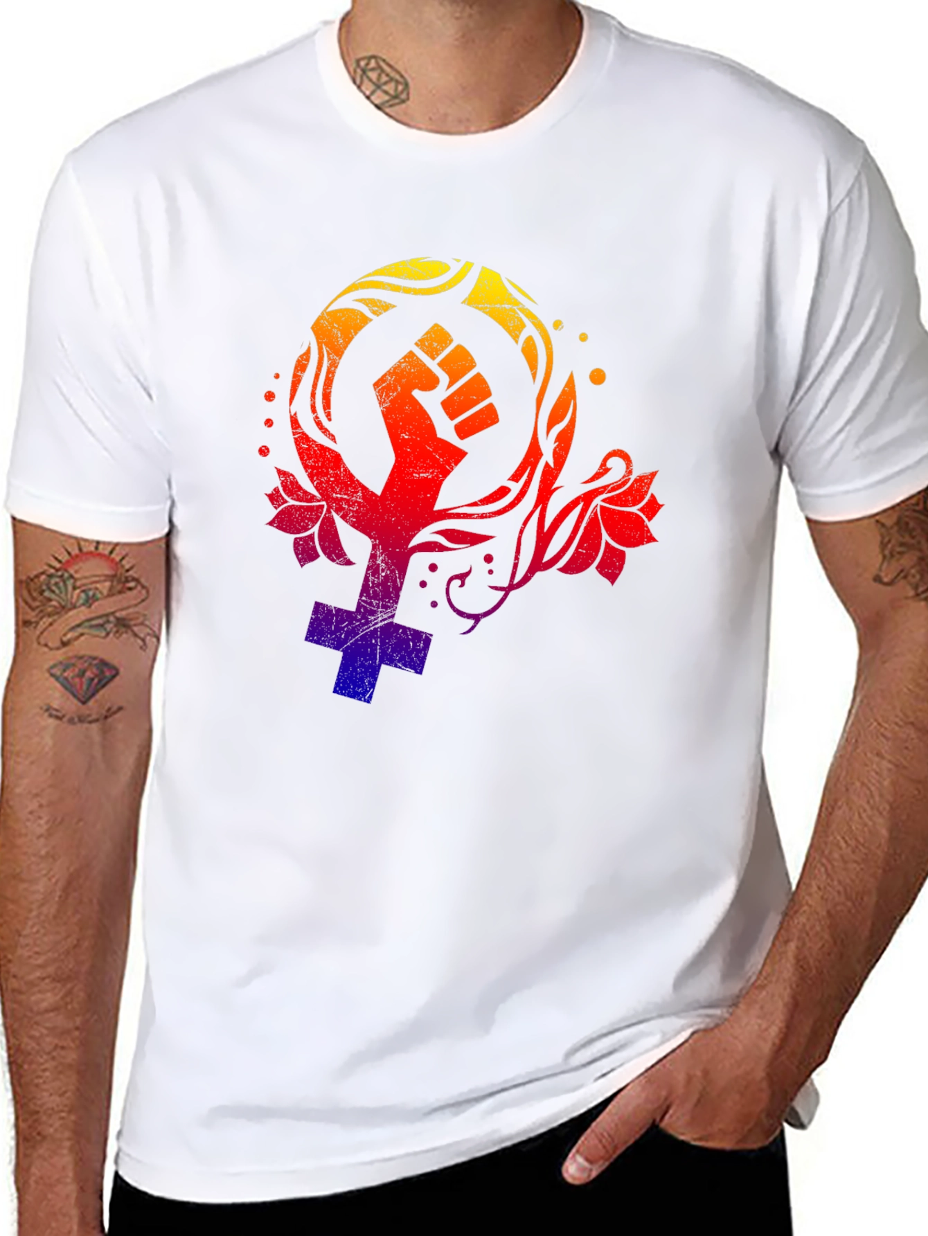 Empowered Fist Feminist T-Shirt