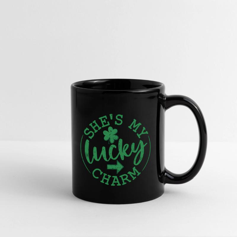 St PatricDay Shamrock She'S My Lucky Charm