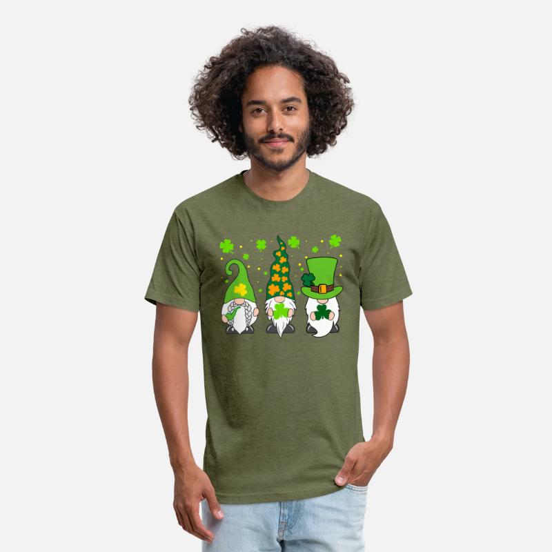 St Patrick'S Day Three Gnomes Shamrock Irish