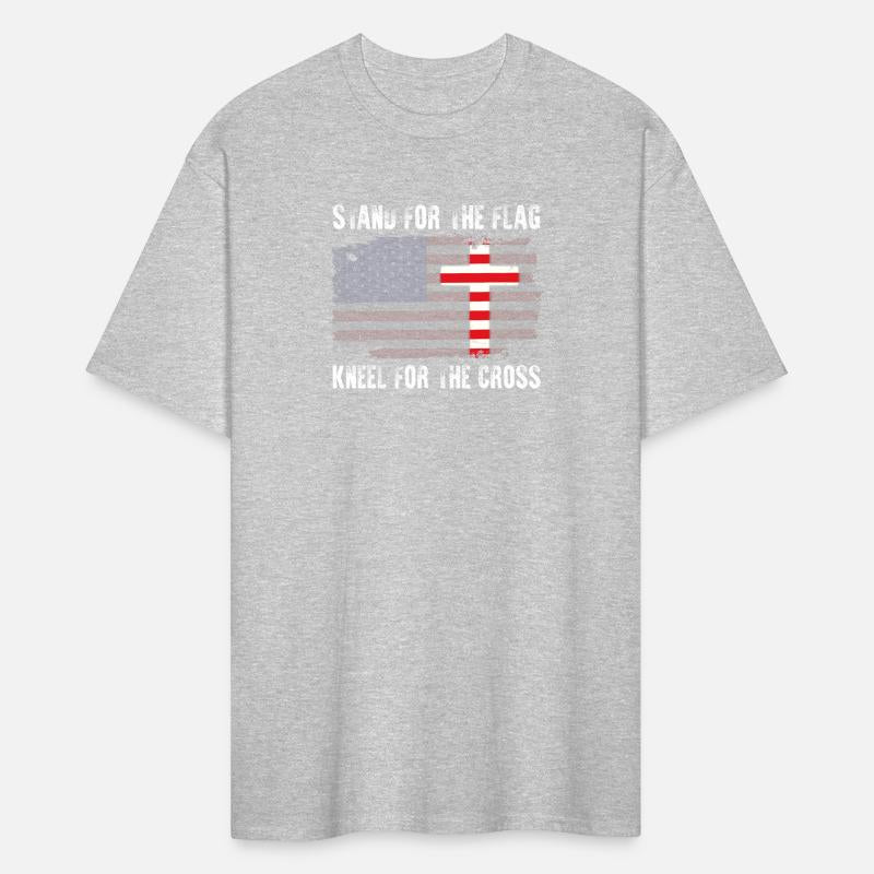 Stand For The Flag Kneel For The Cross US Patriots