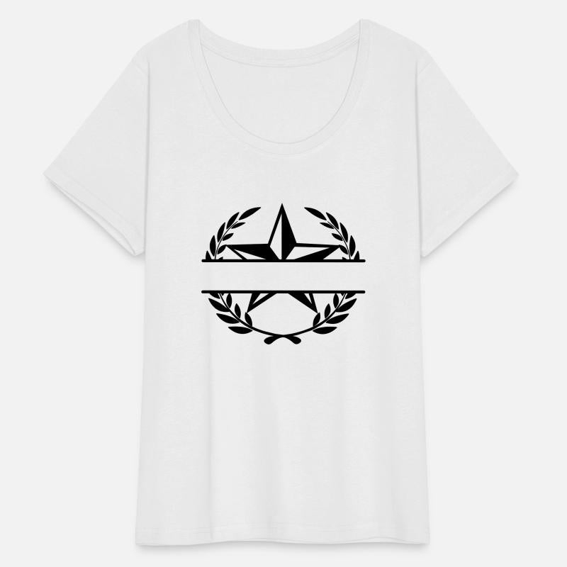 Star monogram in laurel wreath