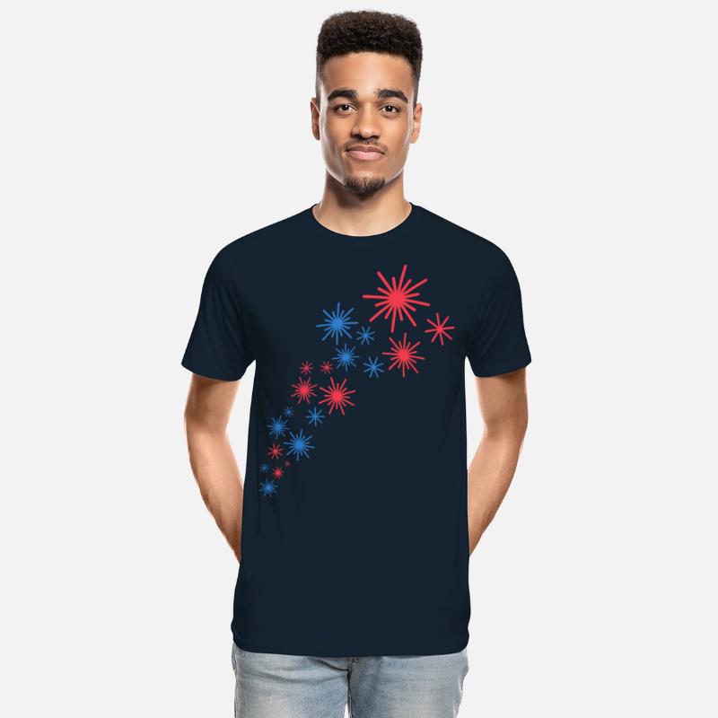 Starry Sky In Blue And Red