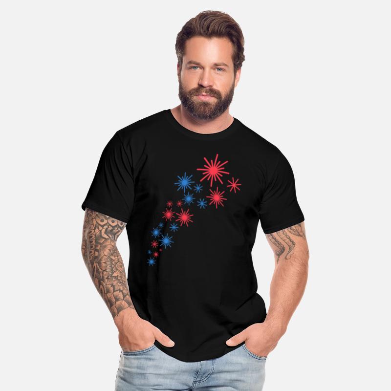 Starry Sky In Blue And Red