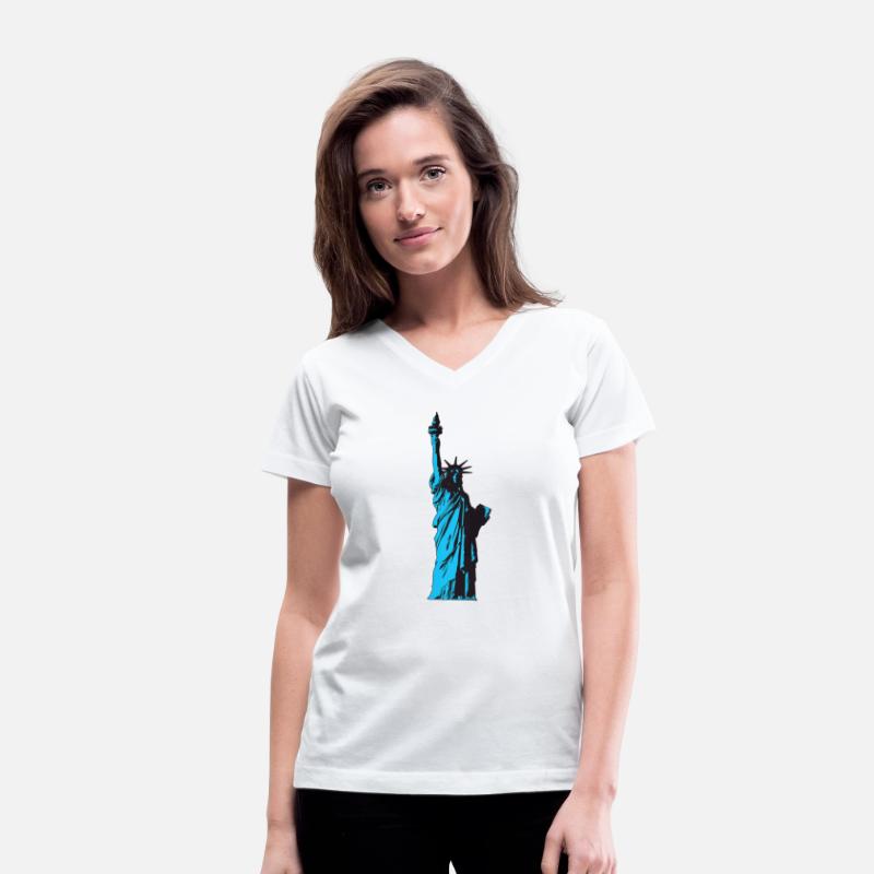 Statue of Liberty, Free Statue of Liberty, blue
