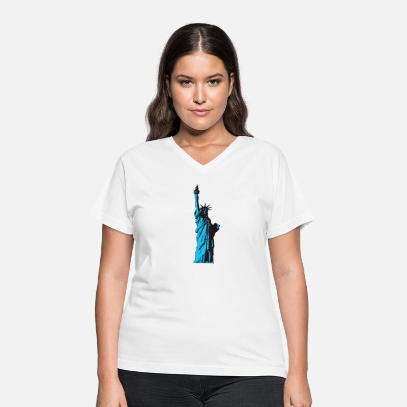 Statue of Liberty, Free Statue of Liberty, blue
