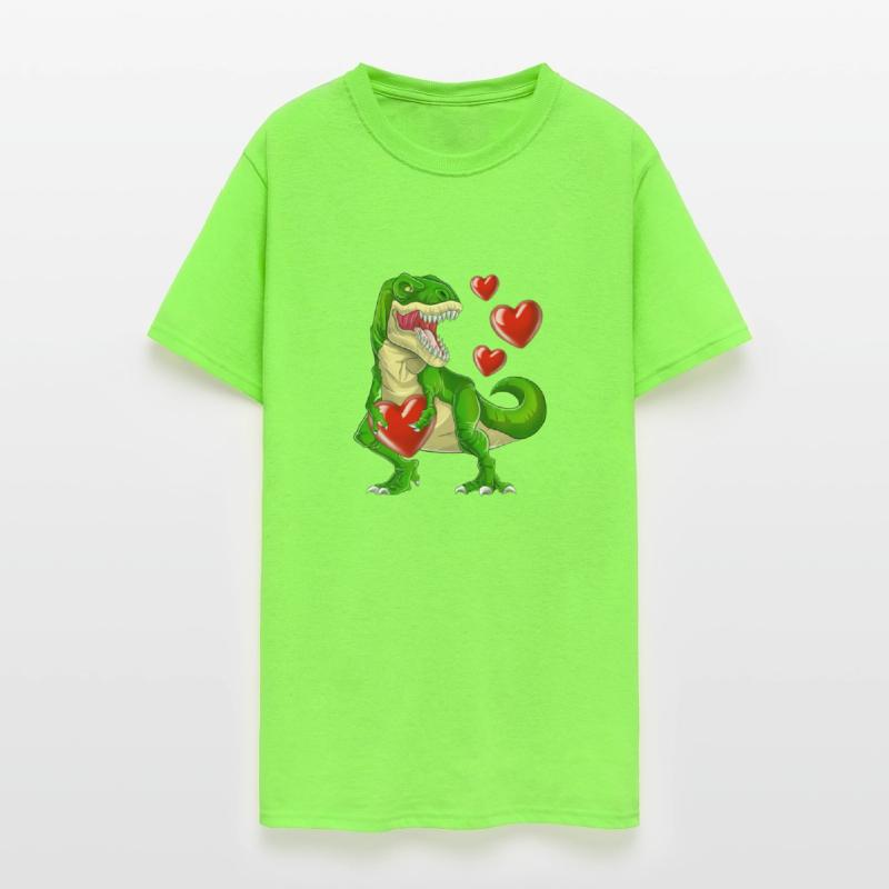 Steal Hearts Trex Dino Valentines Day Dinosaur