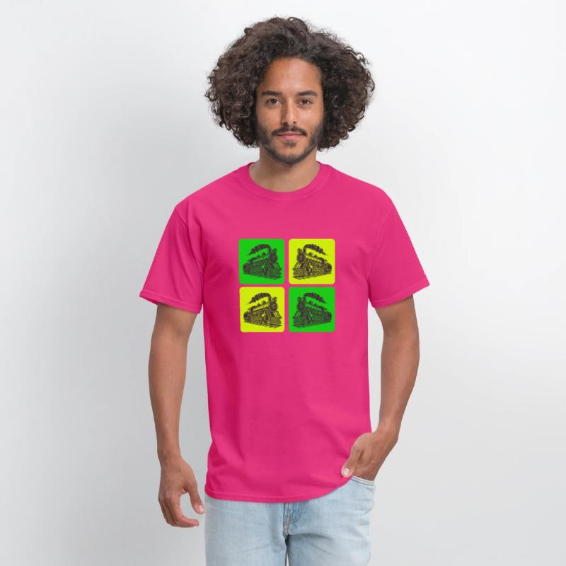 Steam Locomotive Retro Design