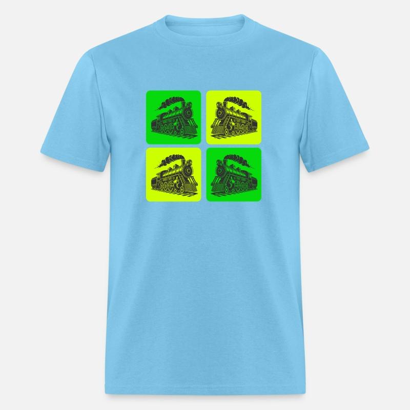 Steam Locomotive Retro Design