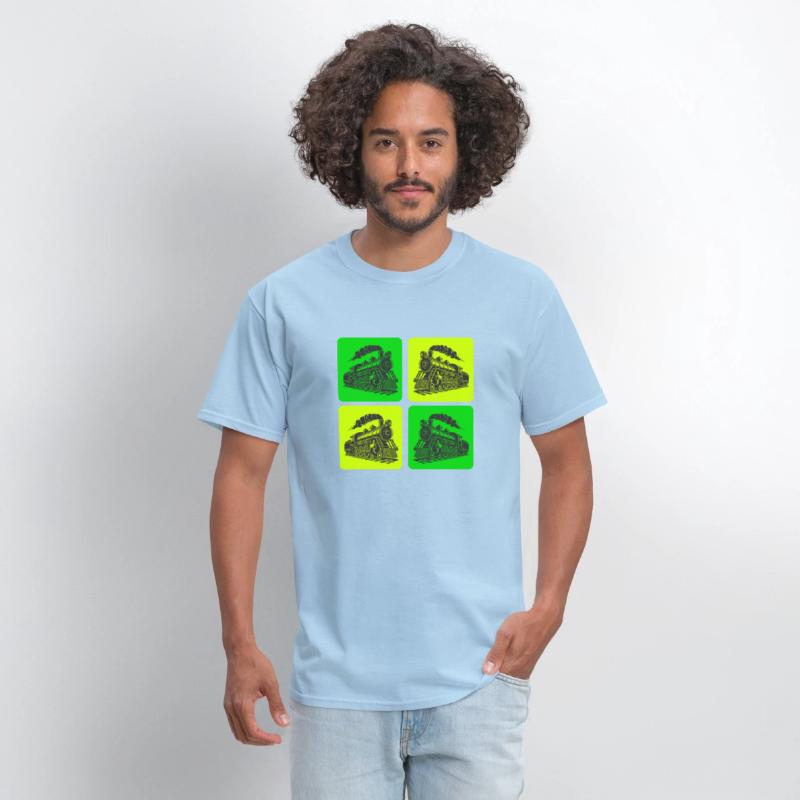 Steam Locomotive Retro Design