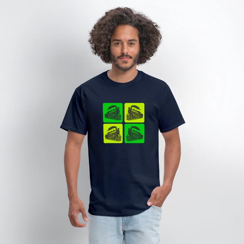 Steam Locomotive Retro Design