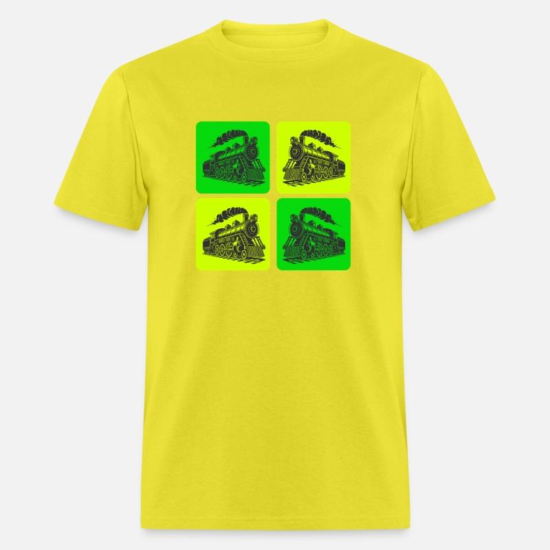 Steam Locomotive Retro Design