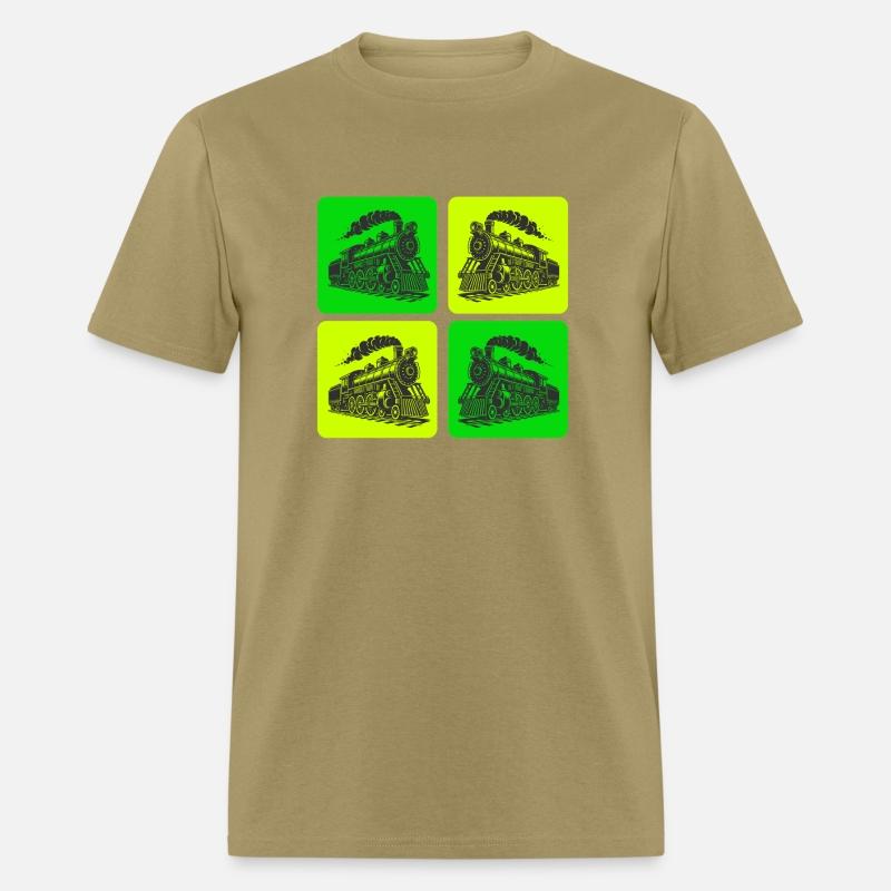 Steam Locomotive Retro Design